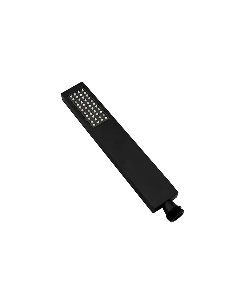 Esperia Square Solid Brass Matte Black Hand Shower Spray