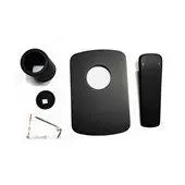 Esperia Matte Black Wall Shower mixer