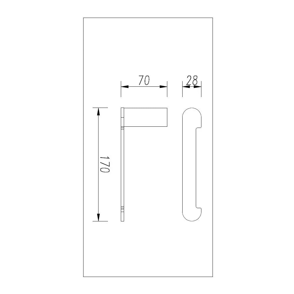 Esperia Brushed Nickel Toilet Roll Holder