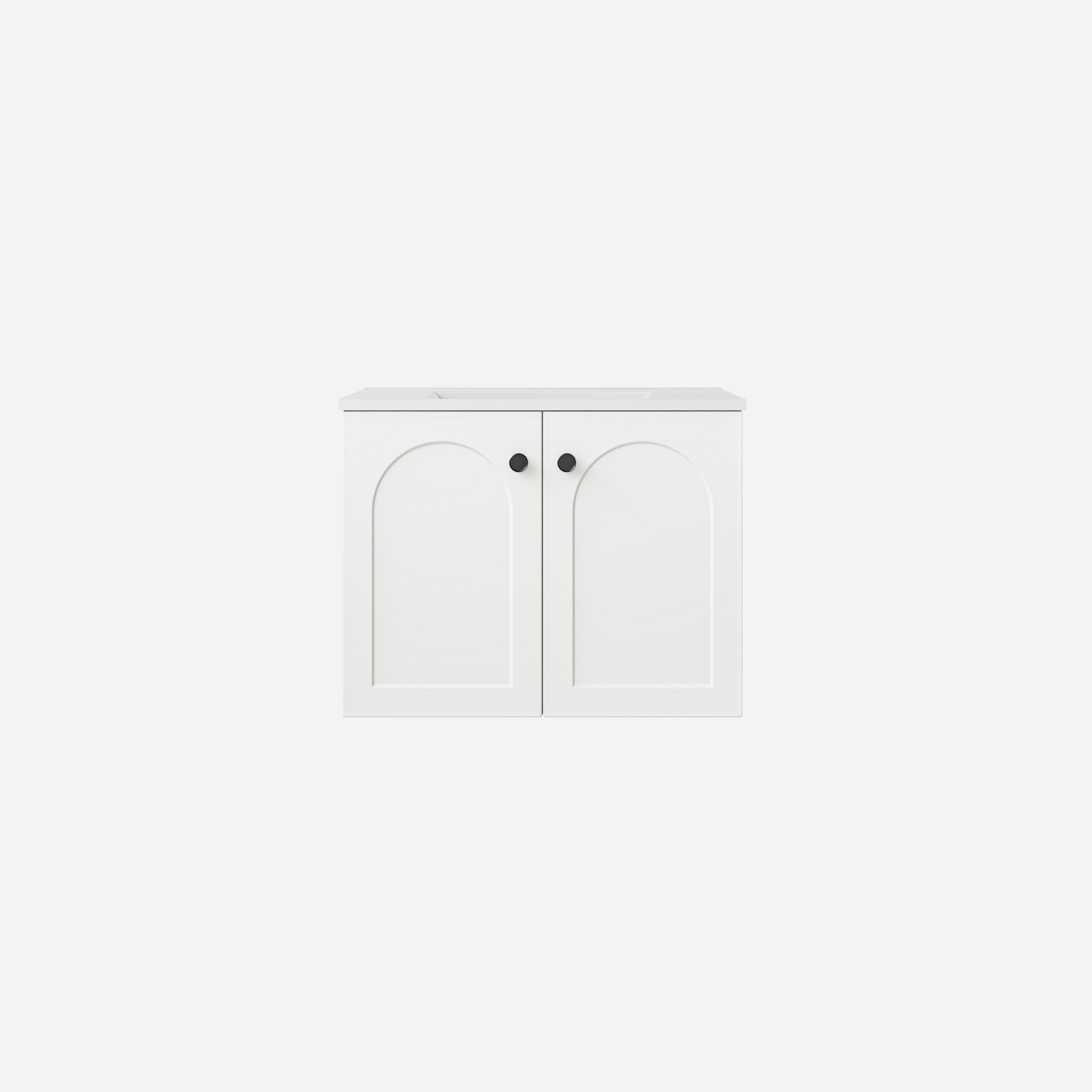 Chester Federation Wall Hung PVC Cabinet Matte White