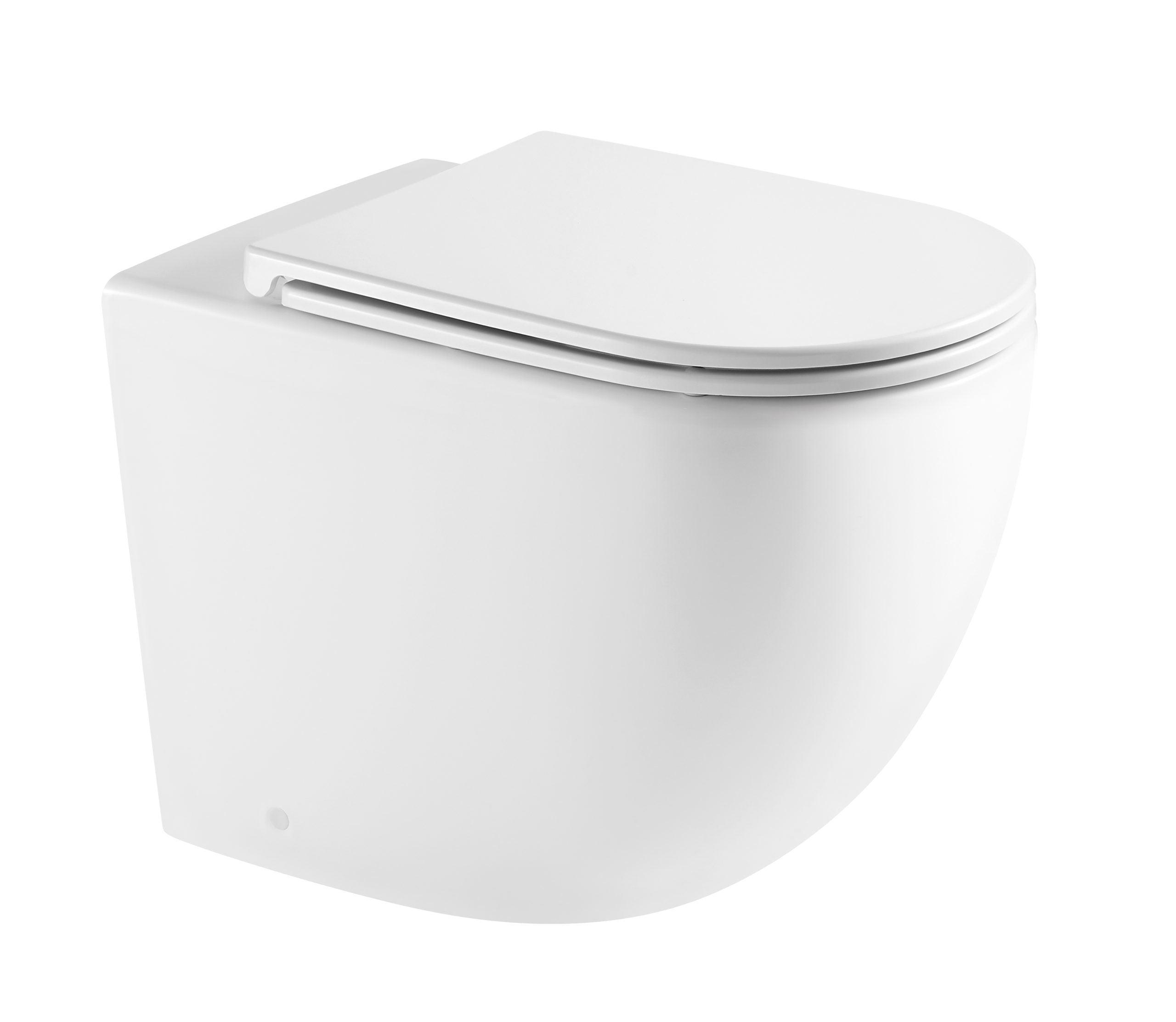 Norton Quiet Flush In Wall Toilet Suite Pan - Living and Bathroom