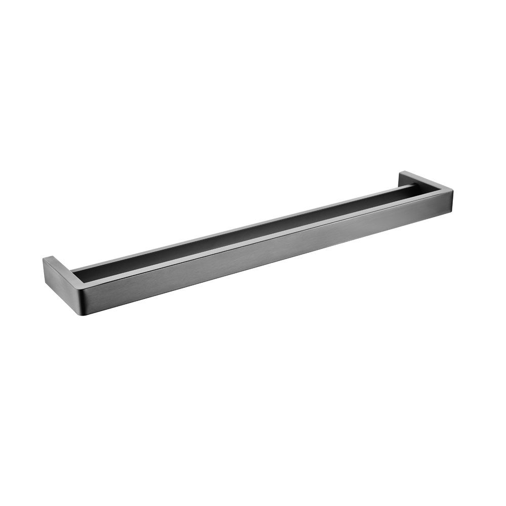 IVANO - 600mm Gunmetal Double Towel Rail