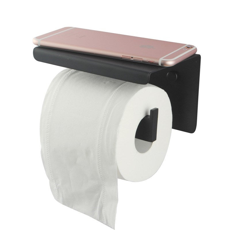 IVANO - Black Toilet Paper Holder