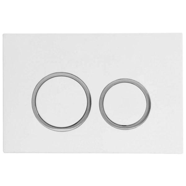 MERCIO Access Plate Round White - Living and Bathroom