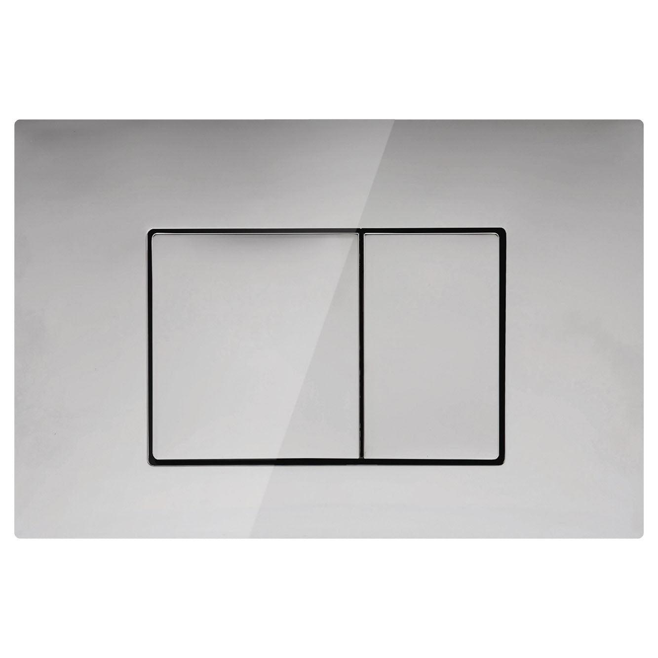 MERCIO Access Plate Square Chrome - Living and Bathroom