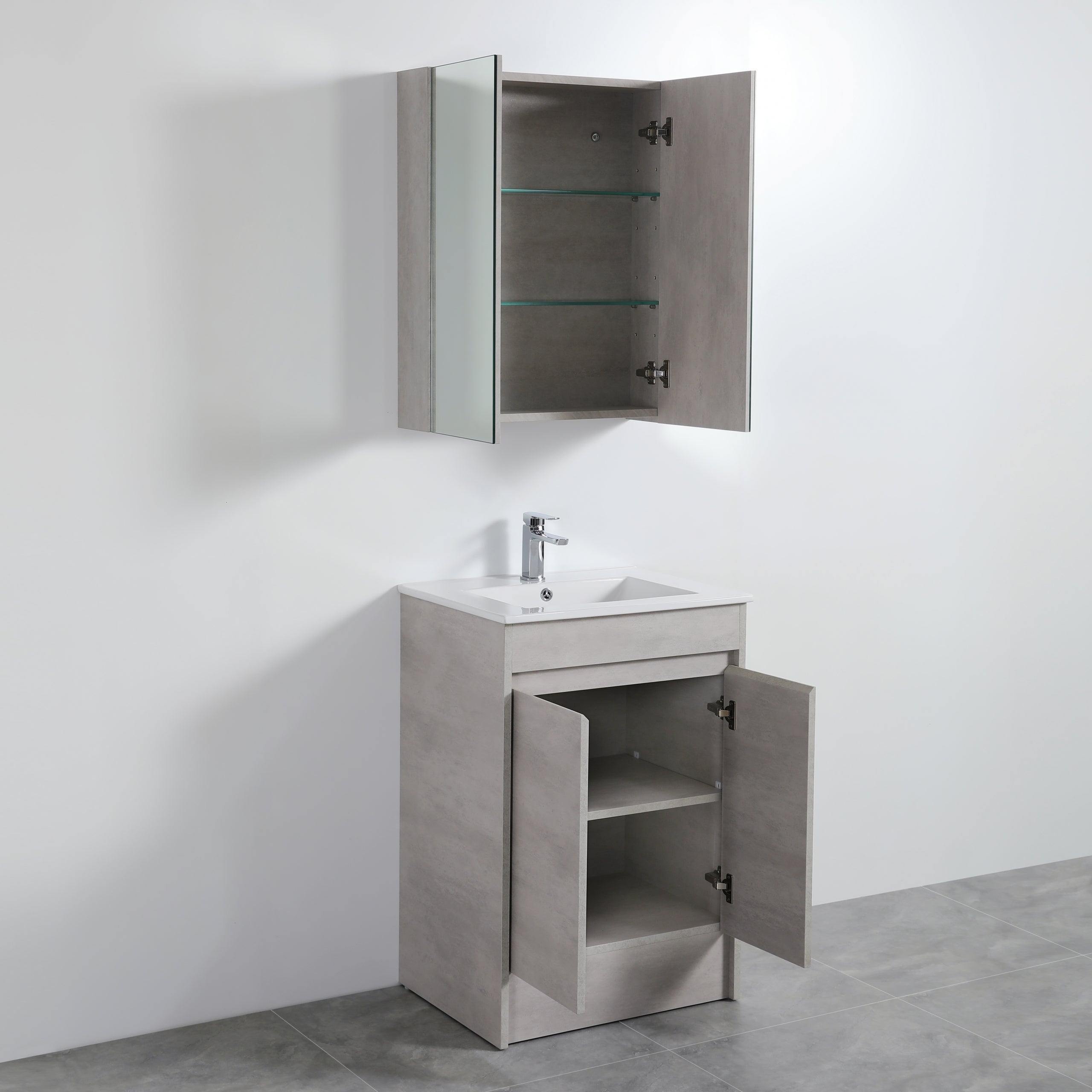Nova Shaving Cabinet 600*155*750mm