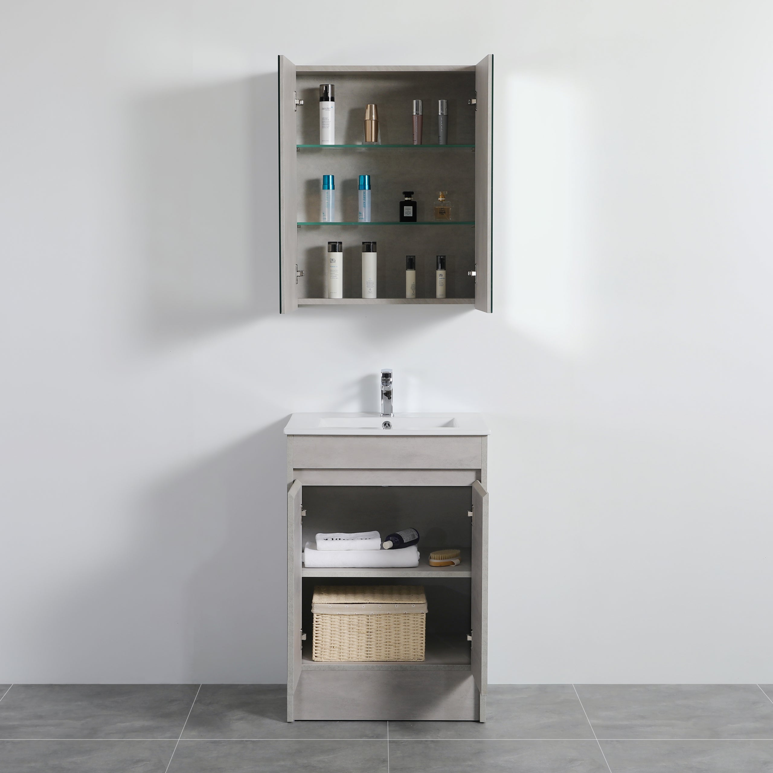 Nova Shaving Cabinet 600*155*750mm