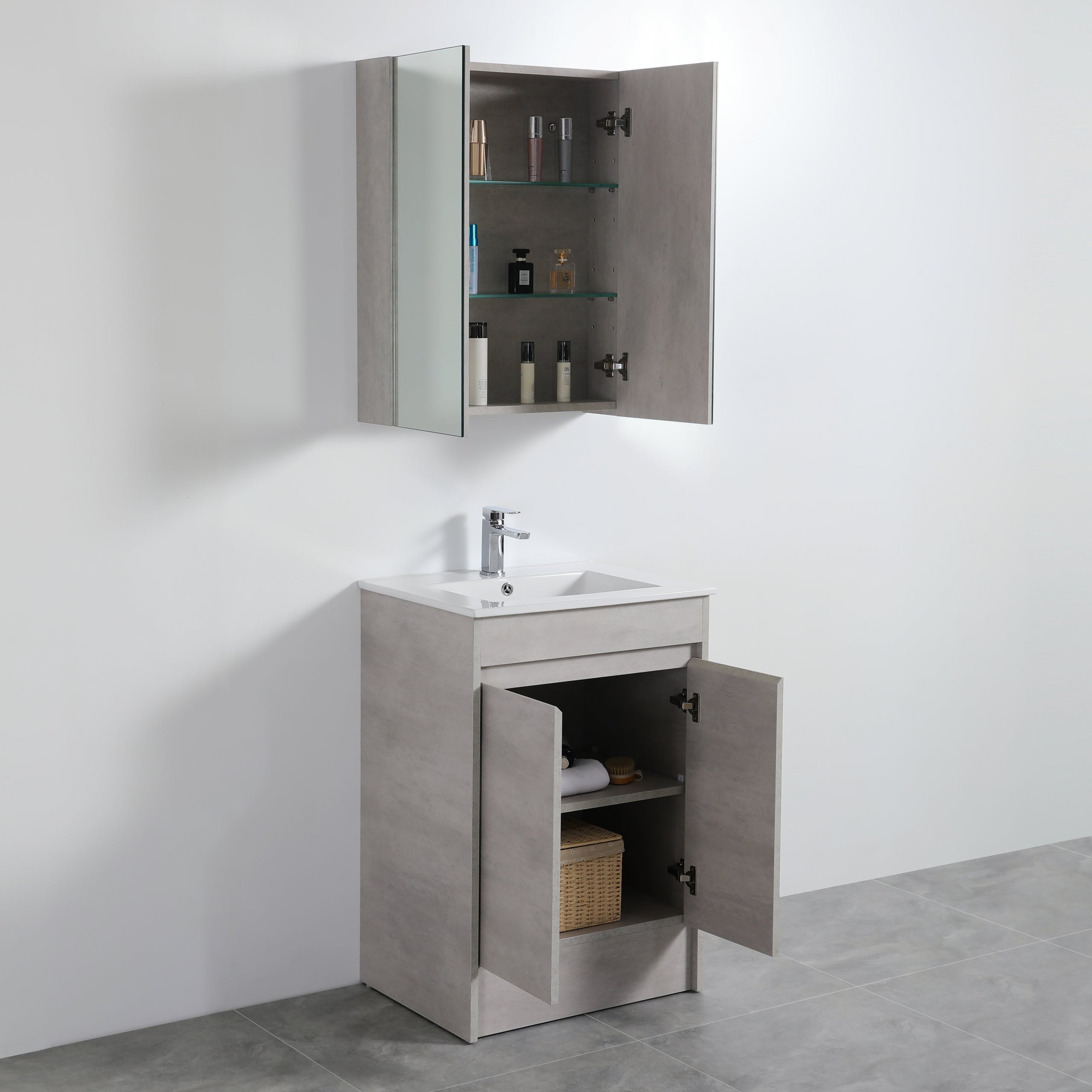 Nova Shaving Cabinet 600*155*750mm