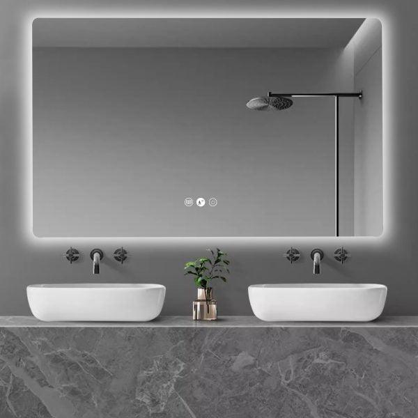 LED Square Mirrors 1200mm - Living and Bathroom