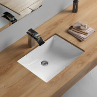 Crete Under Counter Basin 460*335*190 Gloss White