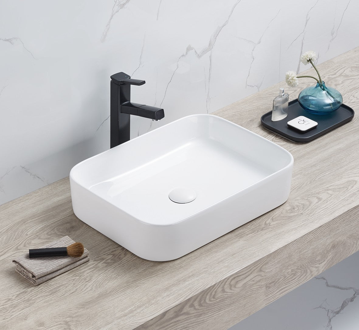 Kliff Above Counter Basin 500*370*110 Matte White