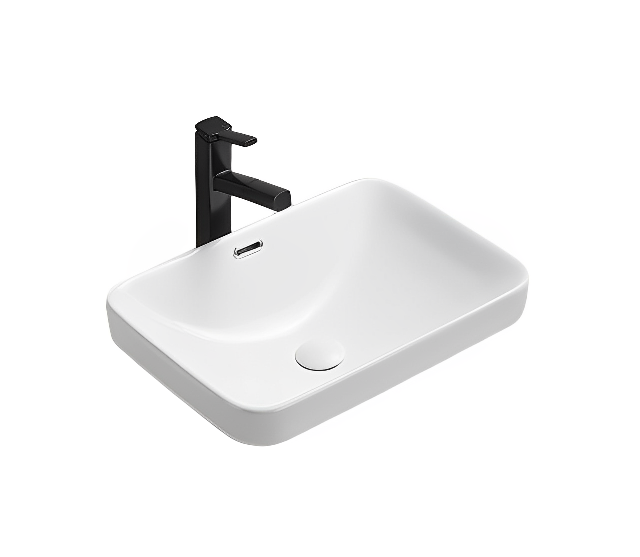 Kliff Insert Basin 455*334*170 Gloss white