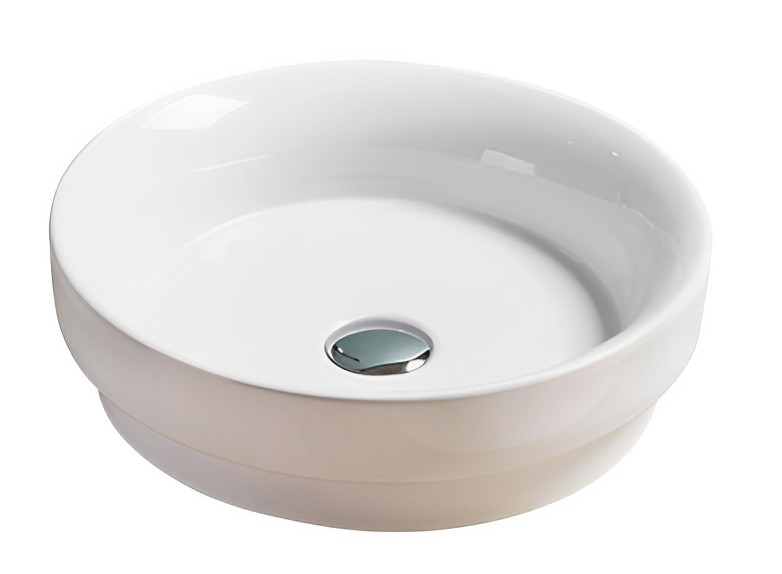 Olley Insert Art Basins 405*405*114 Gloss white