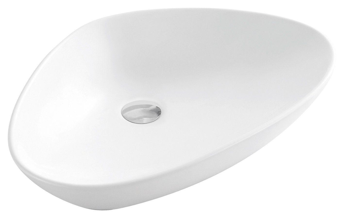 Lusso 59 Above Counter Triangular Basin - Living and Bathroom