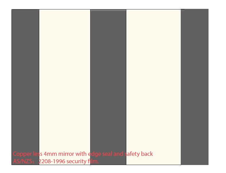 Polar Shaving Cabinet 1200*155*750mm