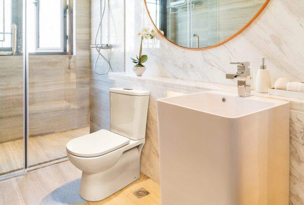 Moi Back To Wall Rimless Toilet Suite - Living and Bathroom