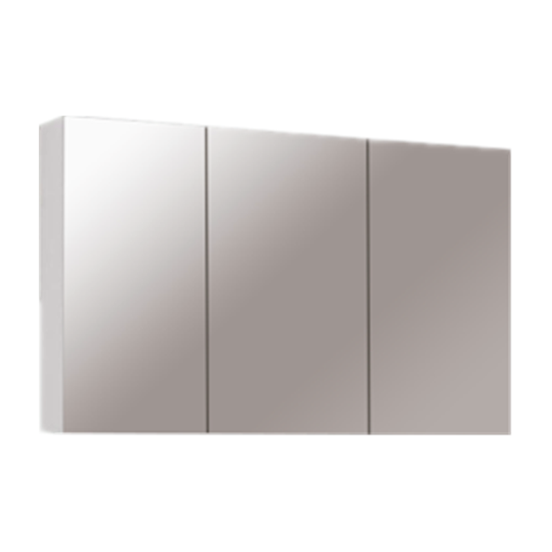 Polar PVC Shaving Cabinet White