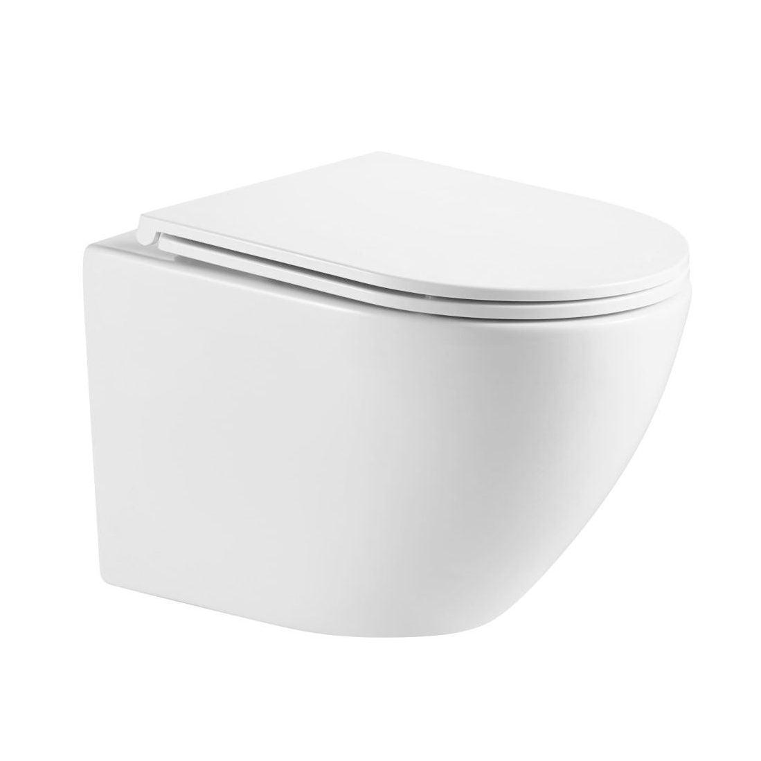 NORTON Wall Hung Quiet Flush In Wall Toilet Suite Pan - Living and Bathroom