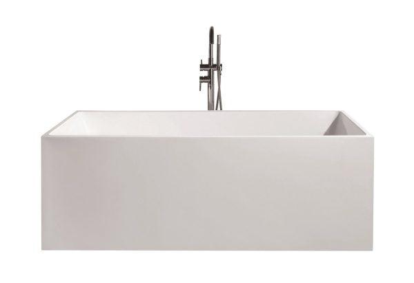 ORTA 1400mm Multi-Fix Freestanding Gloss White Bathtub - Living and Bathroom