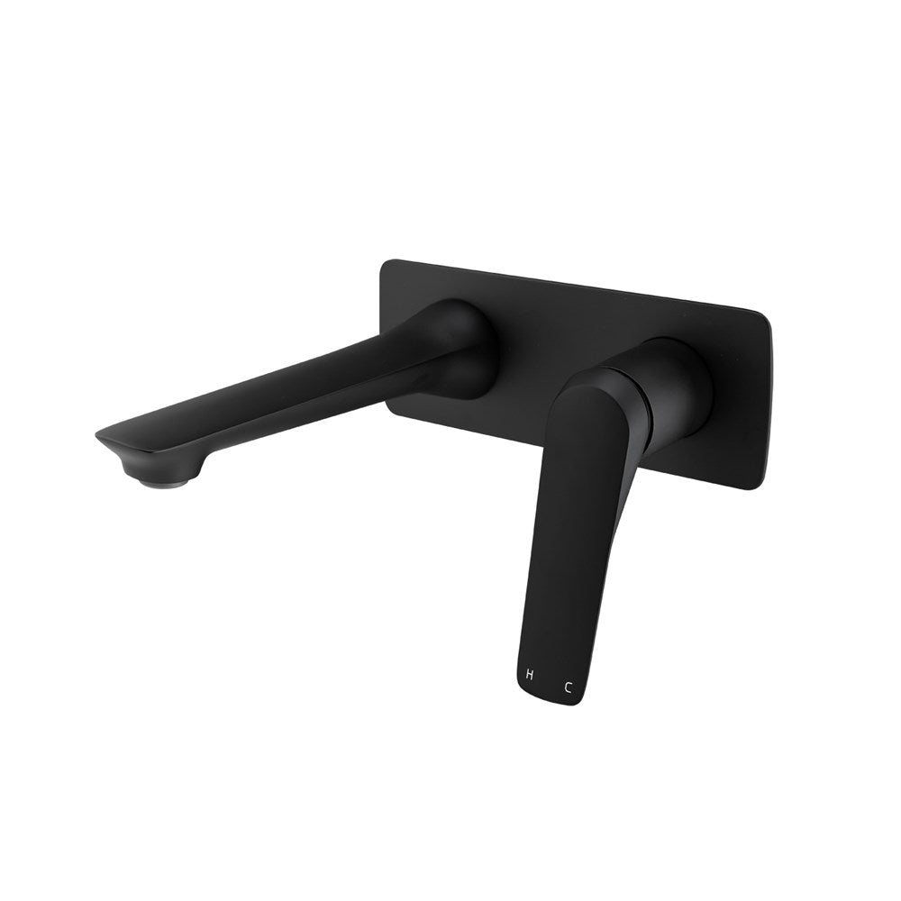 AU Series Square Wall Basin/Bath Mixer Spout Set