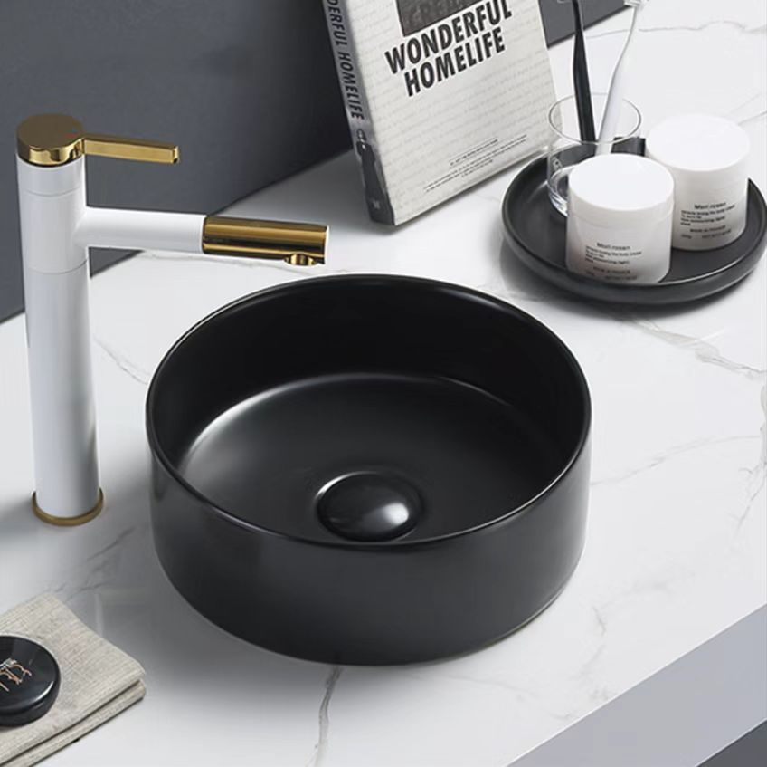 Matte Black Above Counter Basin 301*301*107mm