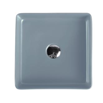 Matte Grey Fine Ceramic Above Counter Basin 360*360*115mm