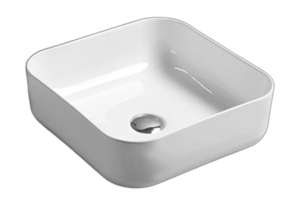 Gloss White above Counter Basin 390*390*137mm