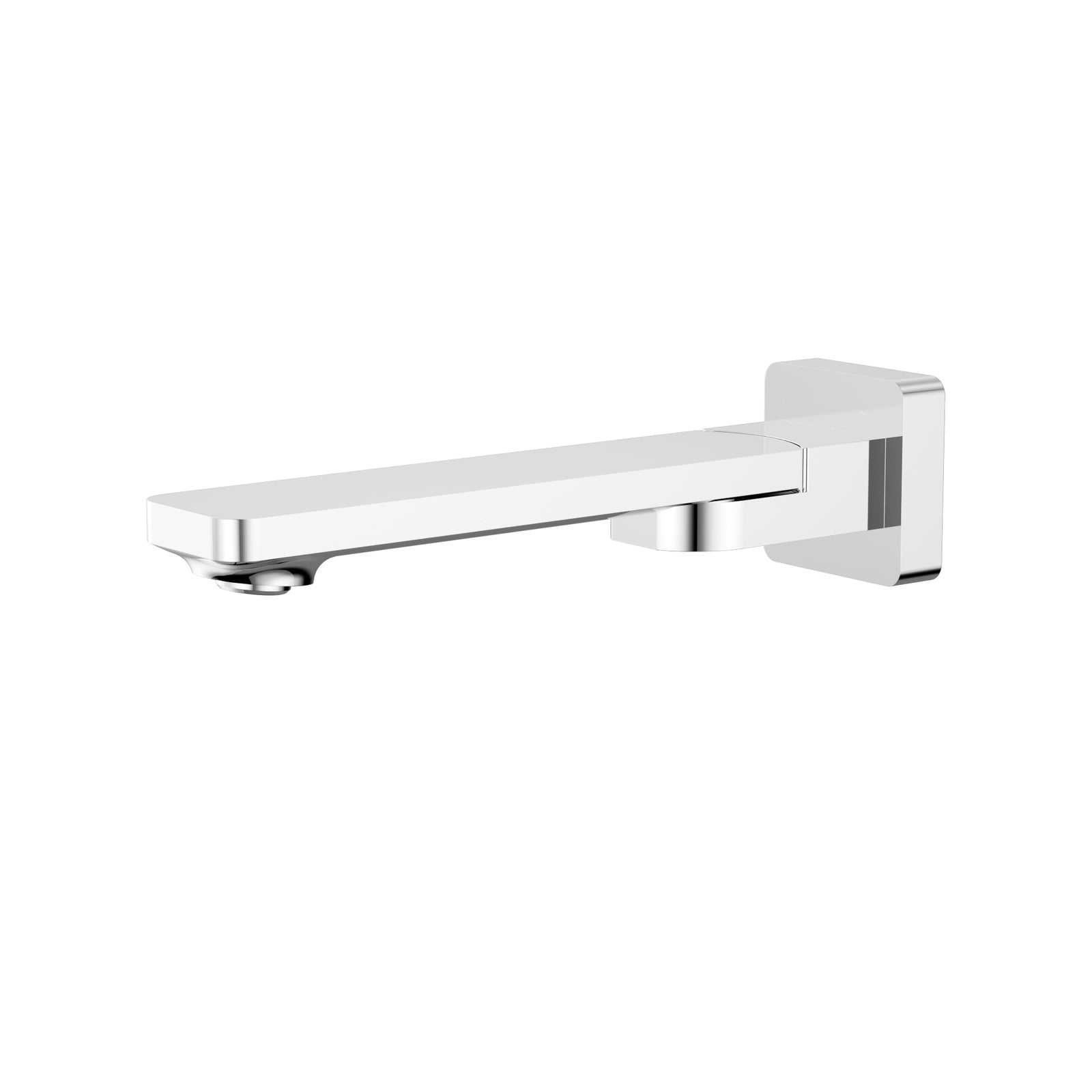 Ruki 220mm Swivel Bath Spout Chrome