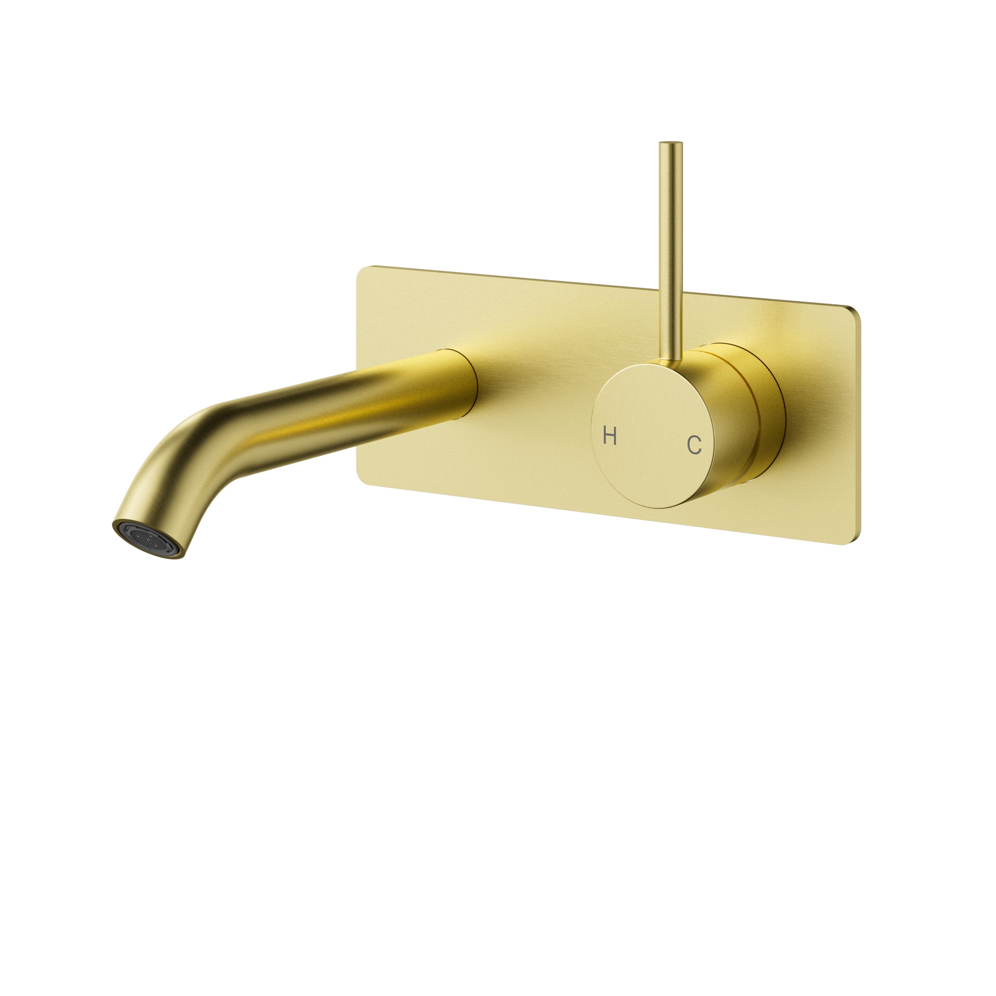 Otus Slimline Wall Basin/Bath Mixer Spout Lever Up Trim Kit