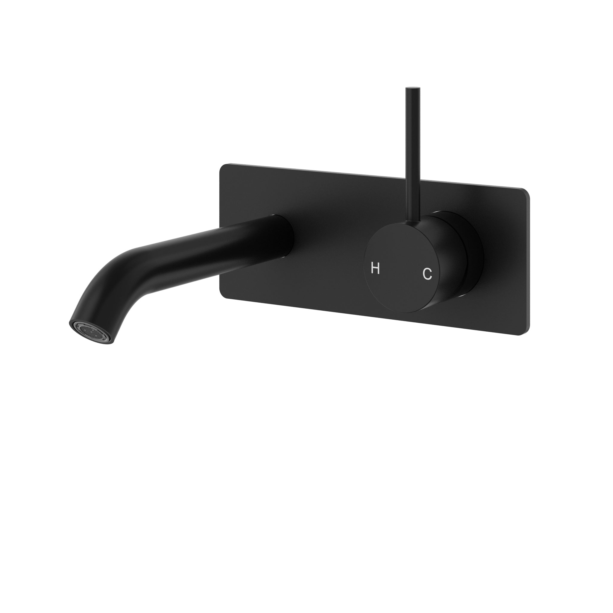 Otus Slimline Wall Basin/Bath Mixer Spout Lever Up Trim Kit