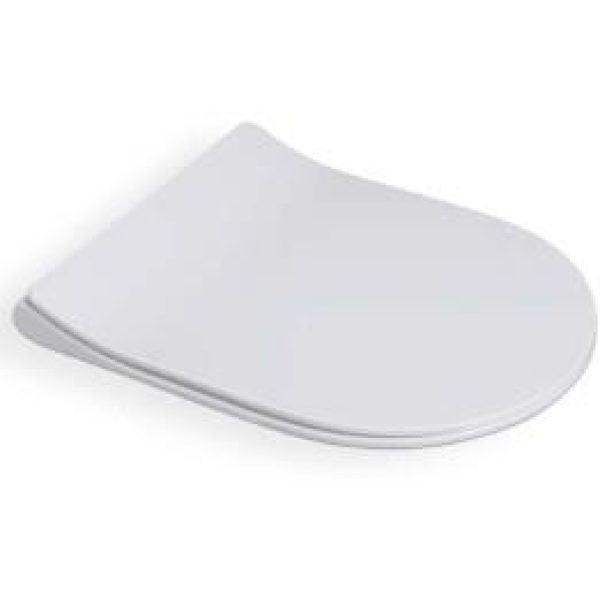 Slim curve UF toilet seat – White - Living and Bathroom