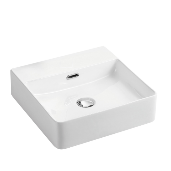 Non Tap Hole Wall hung /Above counter basin Size:420*420*120mm