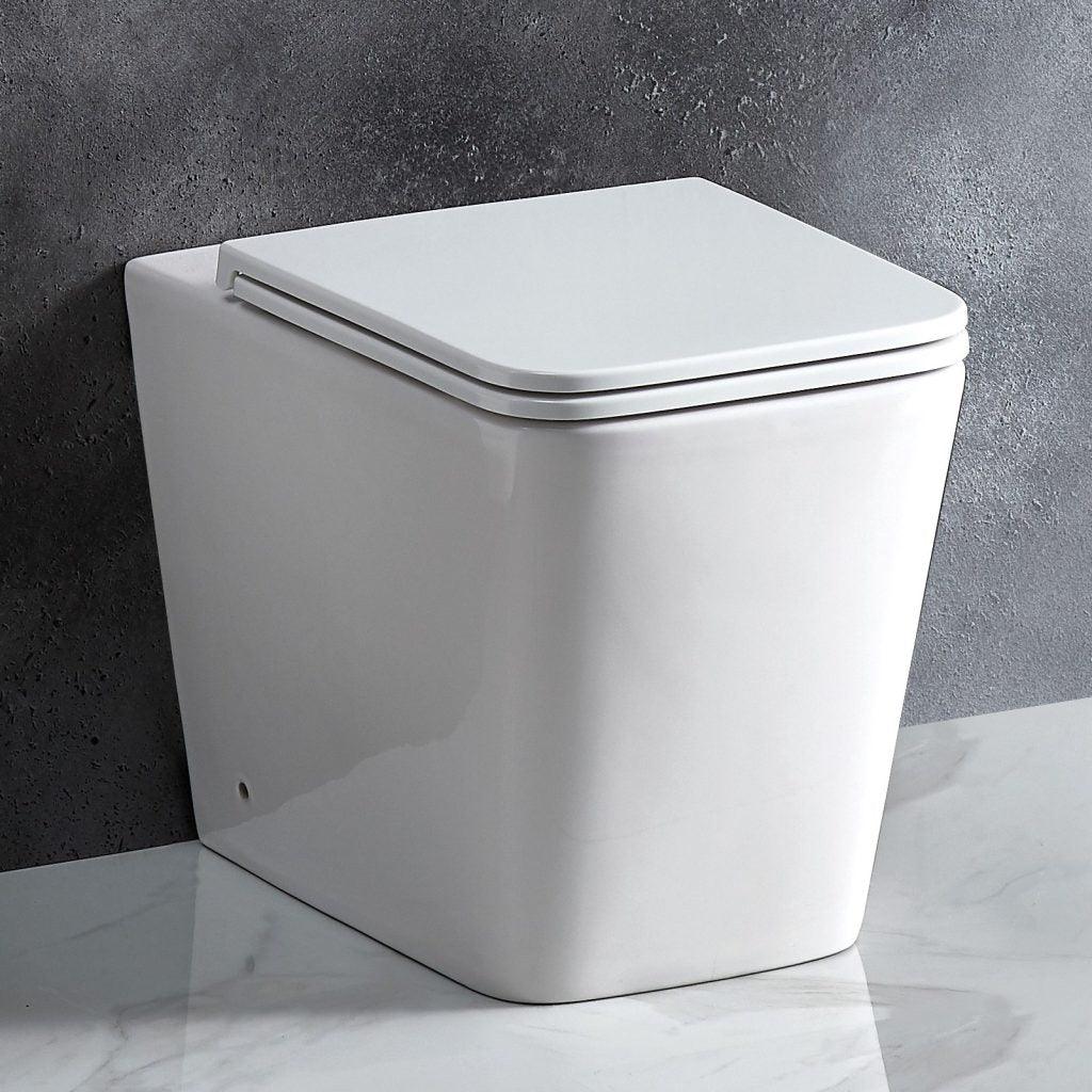 ENOX Rimless In Wall Toilet Suite Pan - Living and Bathroom
