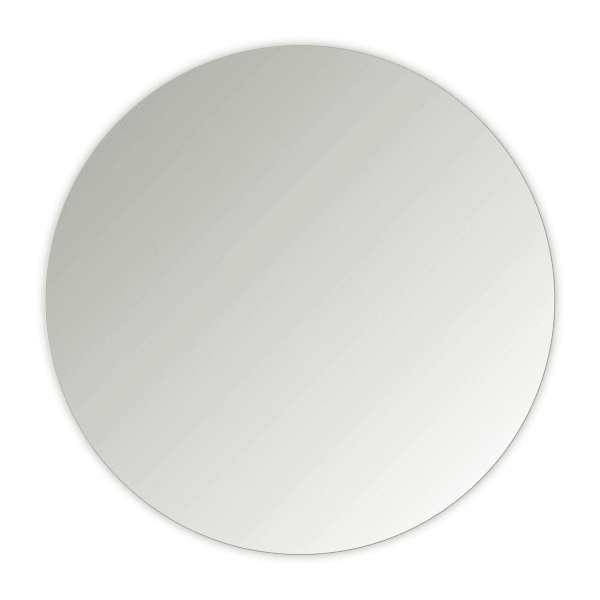 Round 90cm Pencil-edge Plain Mirror - Living and Bathroom