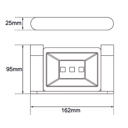 RUSHY - Black Soap Dish