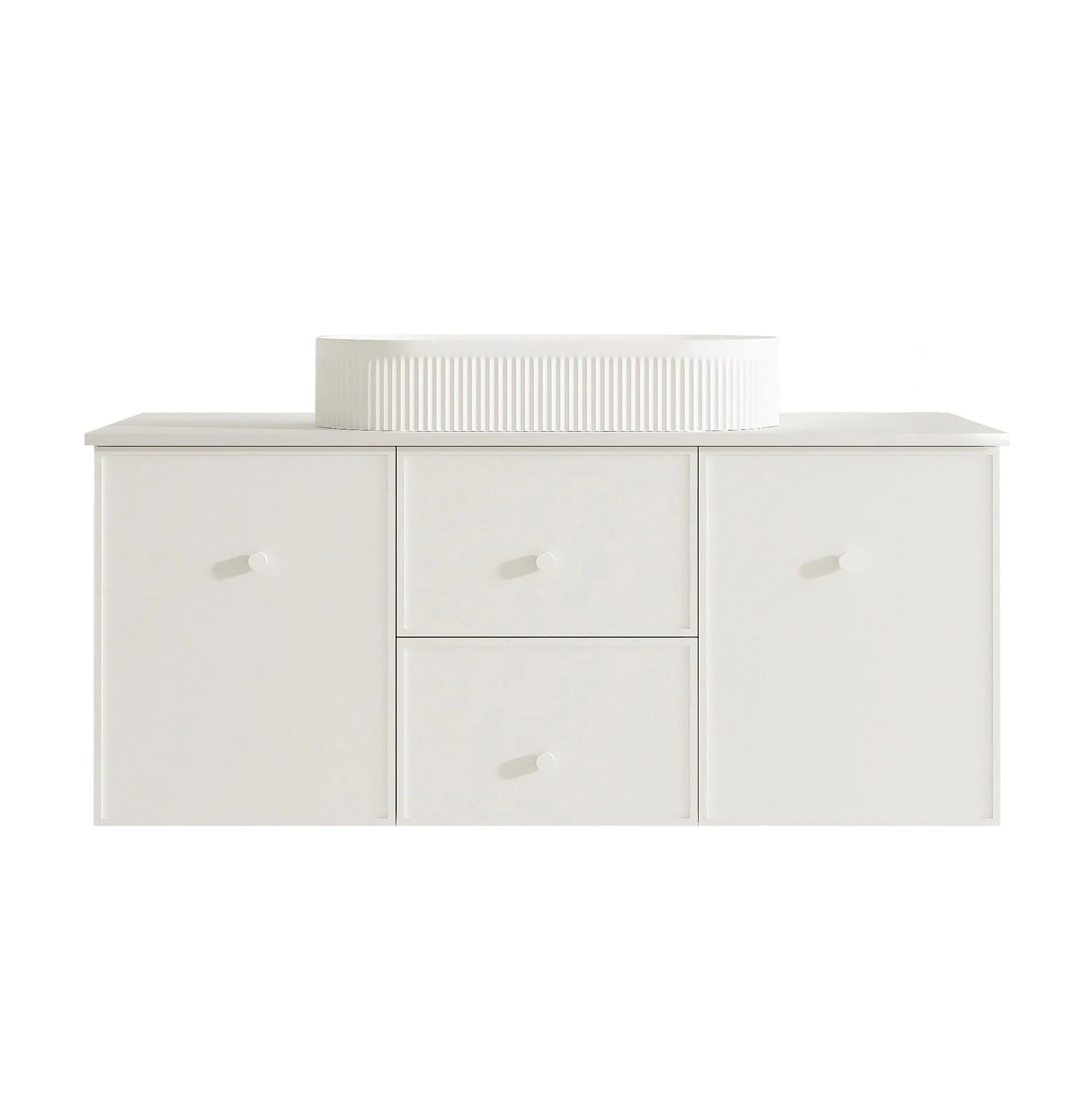 Seattle Wallhung Vanity Matte White