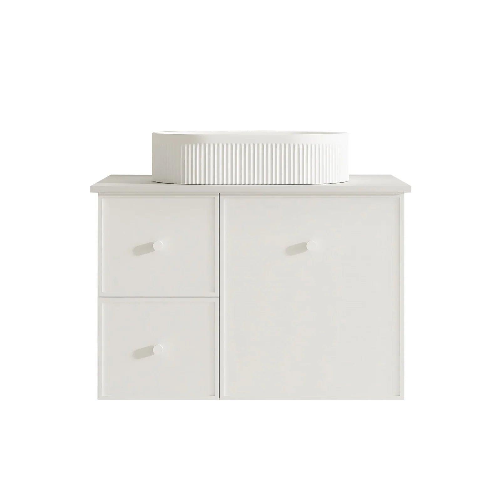 Seattle Wallhung Vanity Matte White
