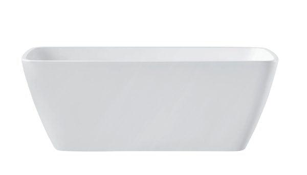 Venice 1500mm Freestanding Gloss White Bathtub - Living and Bathroom