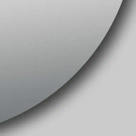 750mm Round 3 Color Lighting Backlit LED Mirror Touch Sensor Switch Defogger Pad Wall Mounted