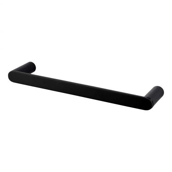 RUSHY Black Towel Ring 300mm - Living and Bathroom