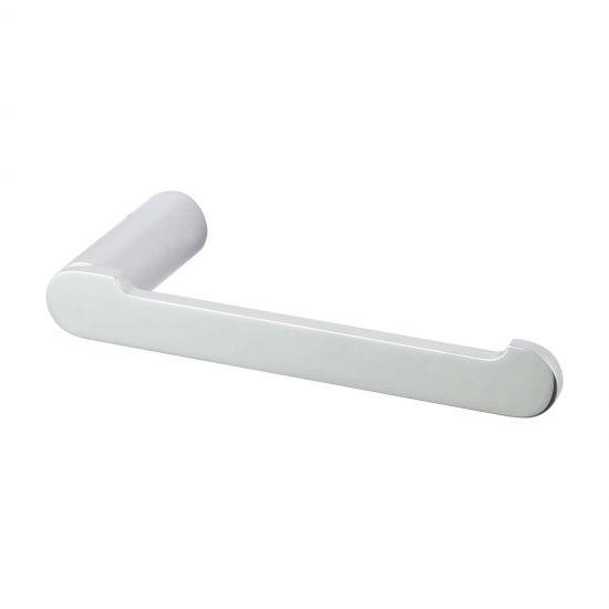 RUSHY Chrome Toilet Paper Holder - Living and Bathroom