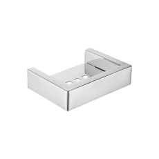IVANO Series Square Chrome Soap Dish Holder - Living and Bathroom
