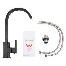 IVANO Series Black Kitchen Mixer - Living and Bathroom