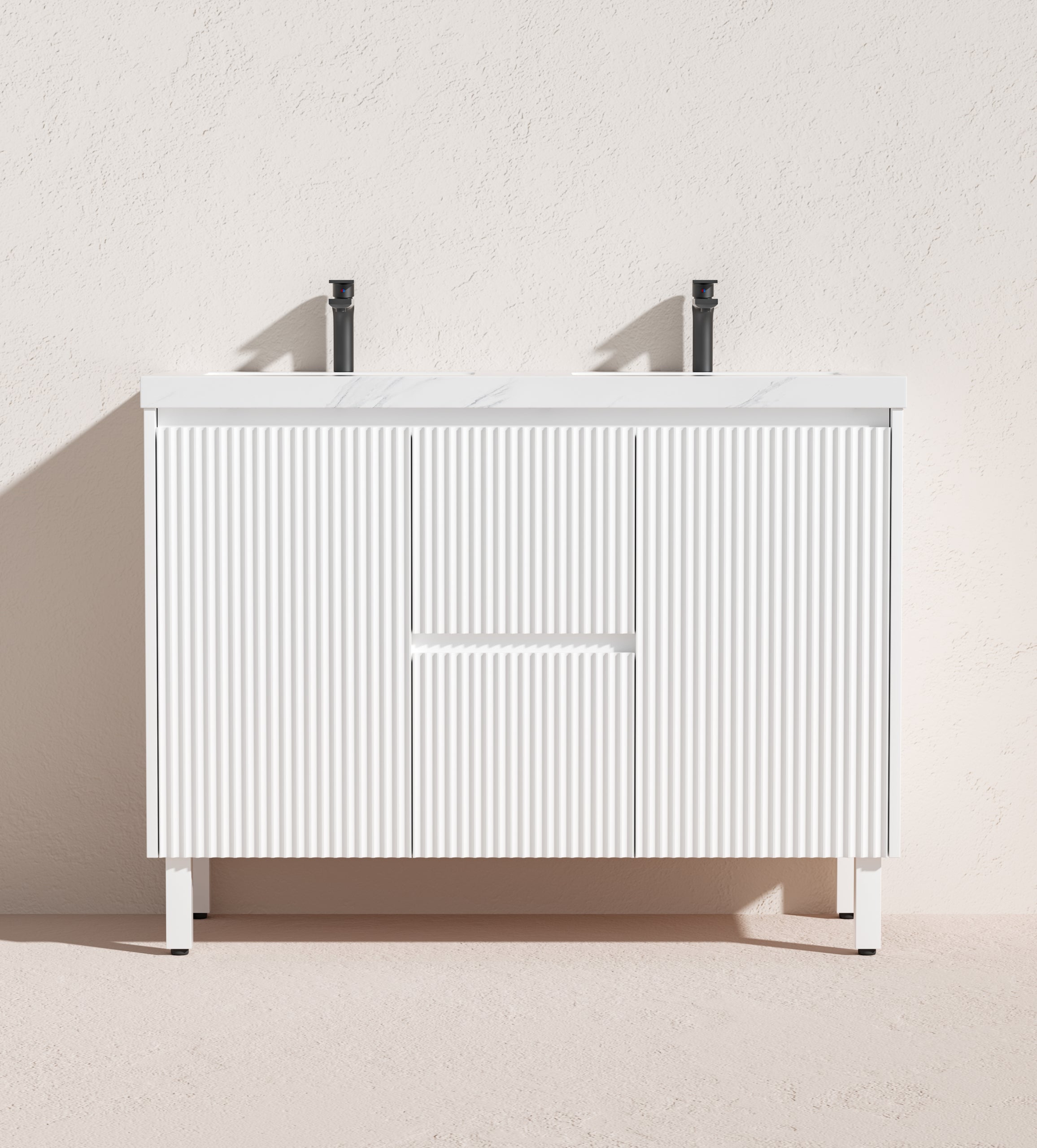 Brighton Matte White CB124DL