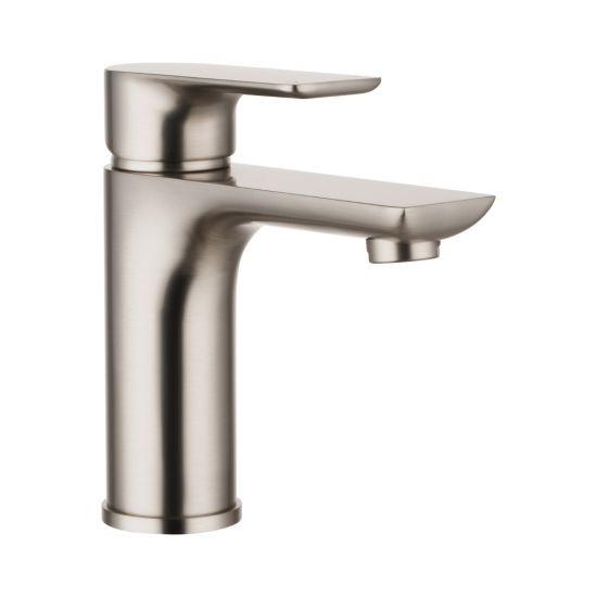 VOG Series Brushed Nickel Basin Mixer Tap - Living and Bathroom