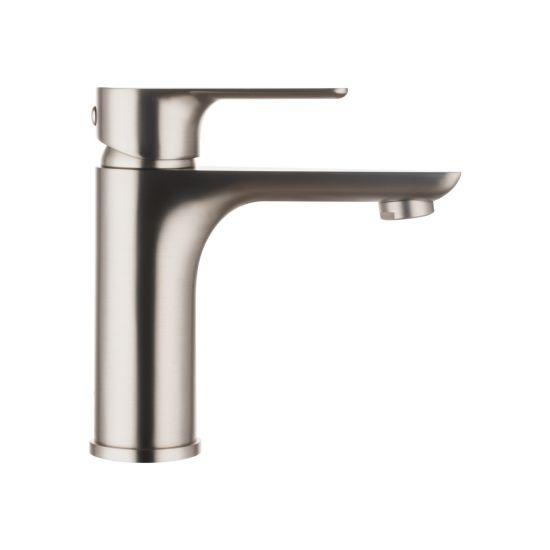 VOG Series Brushed Nickel Basin Mixer Tap - Living and Bathroom