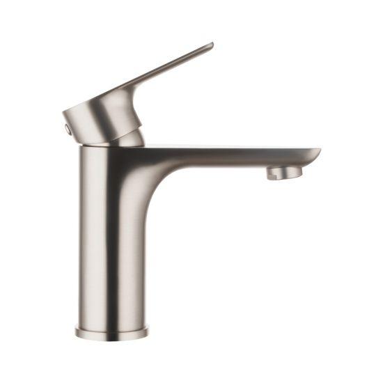 VOG Series Brushed Nickel Basin Mixer Tap - Living and Bathroom