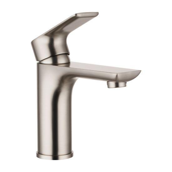 VOG Series Brushed Nickel Basin Mixer Tap - Living and Bathroom