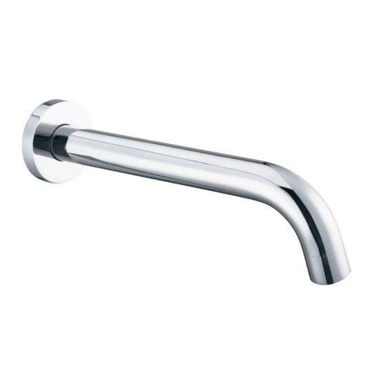 LUCID PIN Round Chrome Bathtub/Basin Wall Spout 160mm spout - Living and Bathroom
