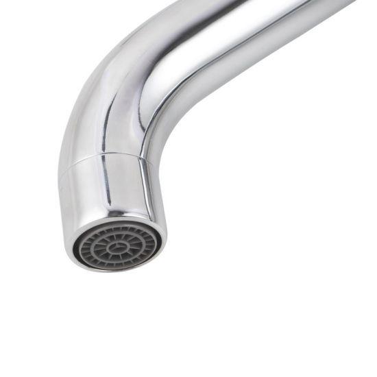 LUCID PIN Series Round Chrome Basin Mixer - Living and Bathroom